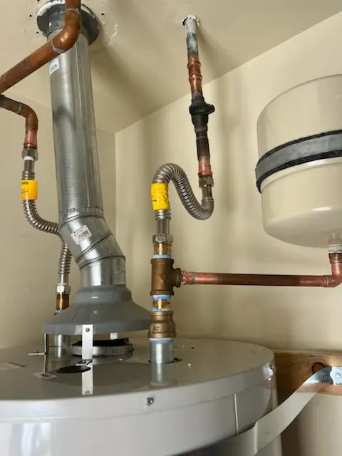 Water heater installation and plumbing repair in Hanover Academy